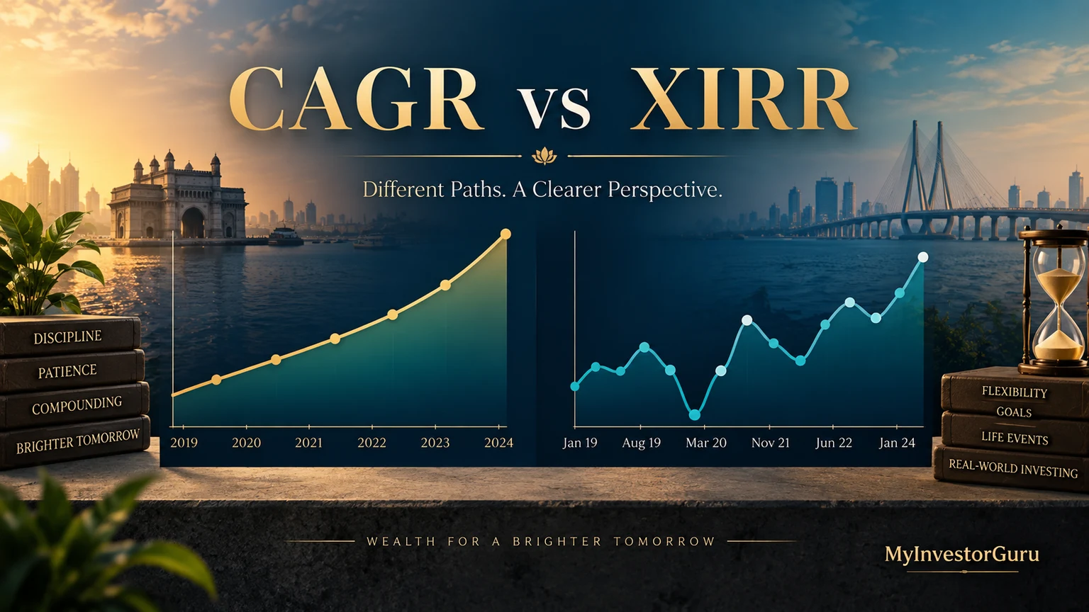 CAGR vs XIRR: Meaning, Formula and Examples