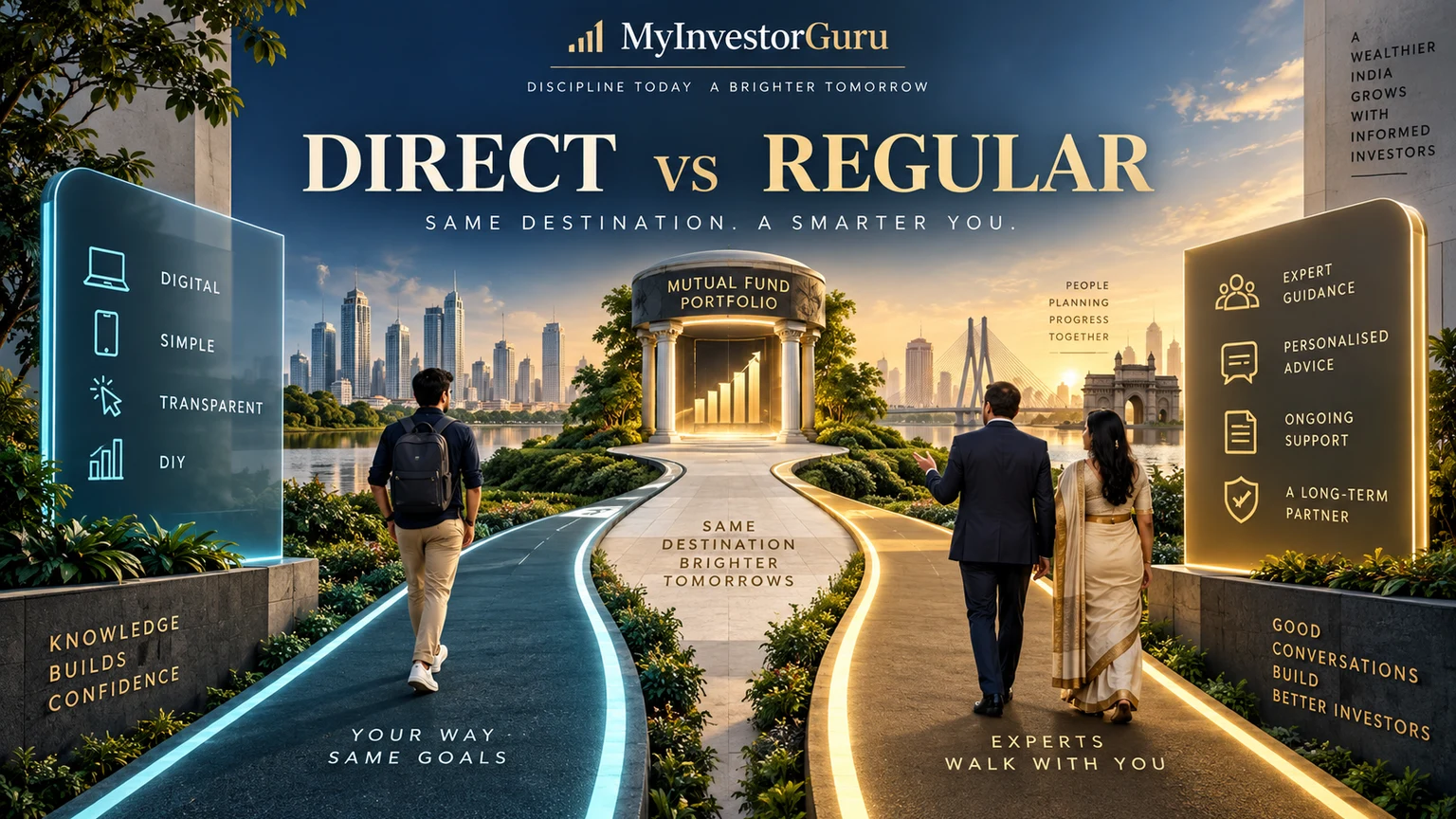 Direct vs Regular Mutual Funds: Costs, Advice and Choice