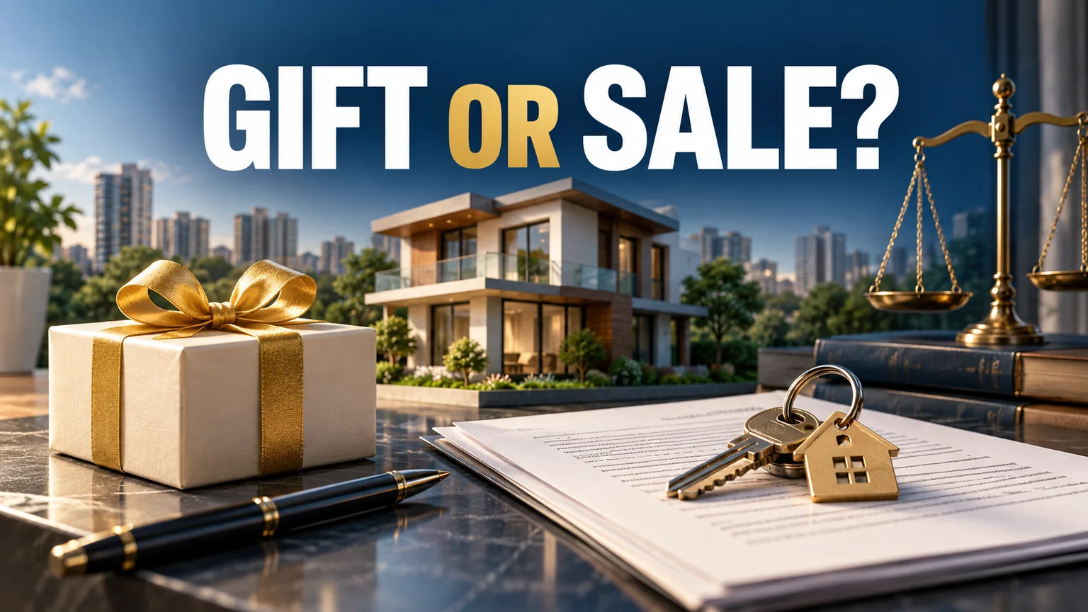 Gift Deed vs Sale Deed: Legal and Tax Differences