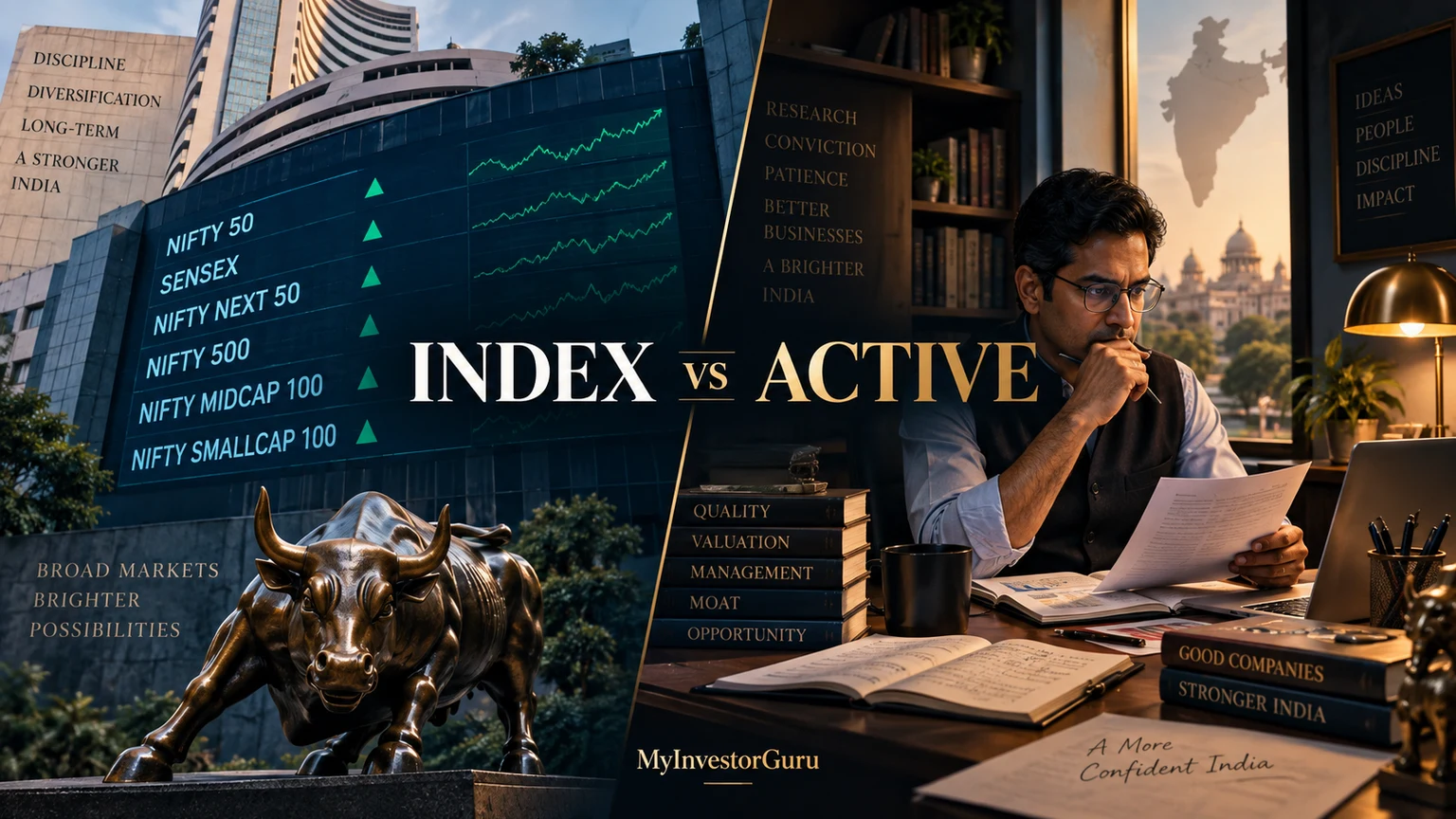 Index Fund vs Active Mutual Fund: A Practical India Guide