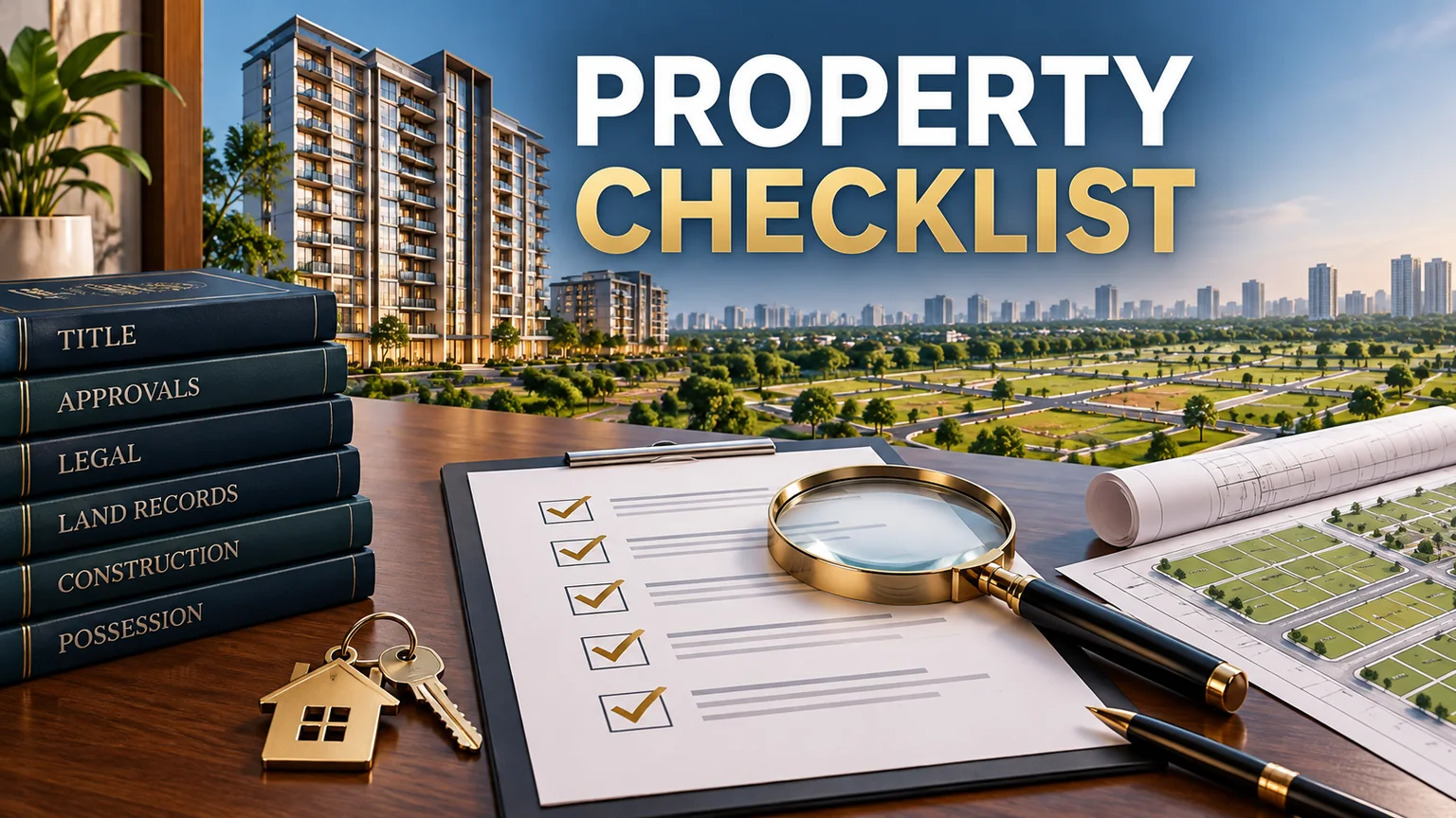 Property Buying Checklist in India 2026: 15 Documents to Verify Before Token Money