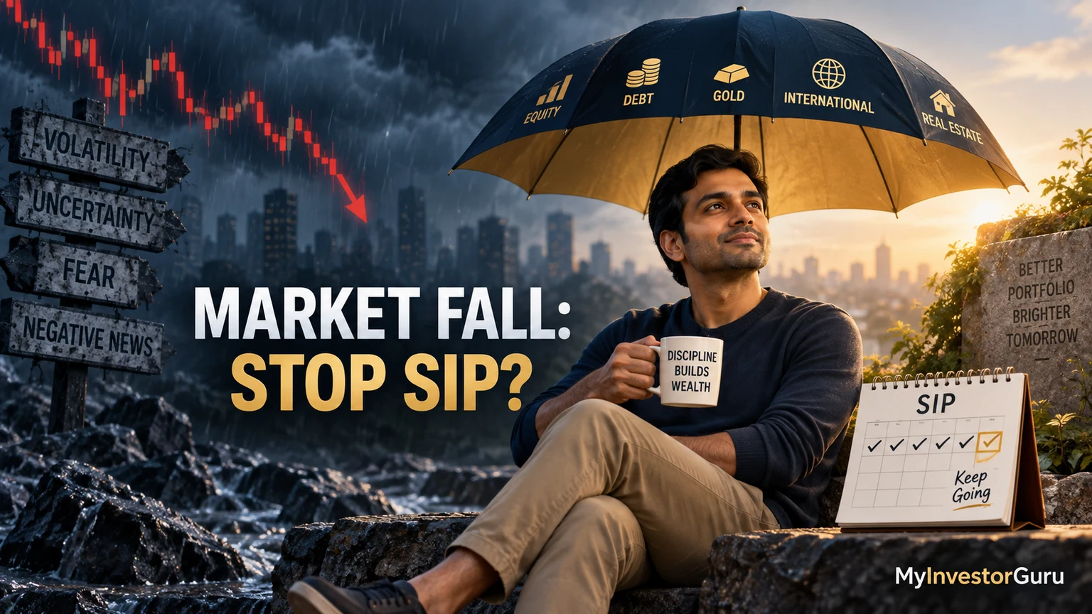 Should You Stop SIP When the Market Falls?