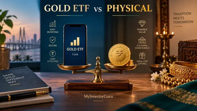 Gold ETF vs Physical Gold: Which Fits Your Goal?