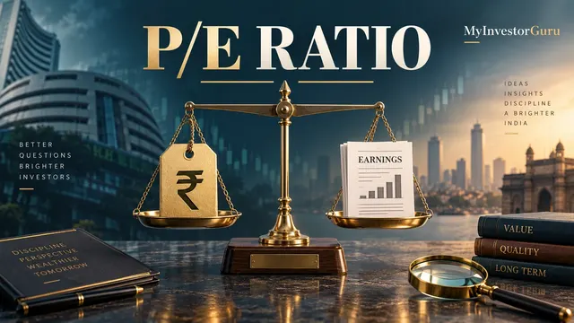 PE Ratio Explained With Examples for Indian Investors